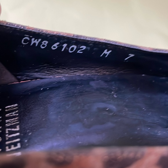 Multicolored Stuart Weitzman all leather wedges - Picture 7 of 9